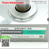 (D)Used*, 5GVR7.5B GEAR HEAD ,หัวเกียร์ สเปค Square Flange Dim. A(90 mm)  ,Reduction Ratio7.5  ,Oriental motor