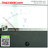 (D)Used*, SG-100  Panel Meter ,หน้าปัดมิเตอร์ สเปค 0-1V CLASS 2.0 ,SANGI ELECTRIC