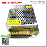 (C)Used, S-25-5 Power supply ,พาวเวอร์ซัพพลาย, แหล่งจ่ายไฟ สเปค input :AC110-220V output : DC5V 5A ,MEAN WELL