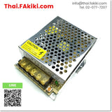 (C)Used*, S-25-5 Power supply ,พาวเวอร์ซัพพลาย, แหล่งจ่ายไฟ สเปค input :AC110-220V output : DC5V 5A ,MEAN WELL