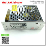 (C)Used*, S-25-5 Power supply ,พาวเวอร์ซัพพลาย, แหล่งจ่ายไฟ สเปค input :AC110-220V output : DC5V 5A ,MEAN WELL
