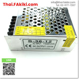 (C)Used, S-36-12 Power supply ,พาวเวอร์ซัพพลาย, แหล่งจ่ายไฟ สเปค input :110-220V output : DC12V3A ,MEAN WELL