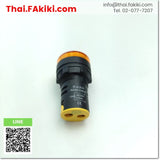 (C)Used, AD16-22D/S Pilot Light ,ไพลอตแลมป์ สเปค AC220V YELLOW ,SAZN