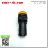 (C)Used, AD16-16D/S Pilot Light ,pilot lamp spec AC/DC12V YELLOW ,SHINOHAWA 