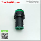 (C)Used, AD16-22D/S31 Pilot Light ,ไพลอตแลมป์ สเปค AC220V Φ22 GREEN ,APT