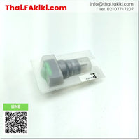 (C)Used, AL6Q-M14G Illuminated Push Button Switch , สวิตช์ปุ่มกดที่มีหลอดสัญญาณติดอยู่ สเปค AC/DC24V ø16 1C ,IDEC