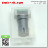 (C)Used, AL6Q-M14G Illuminated Push Button Switch , สวิตช์ปุ่มกดที่มีหลอดสัญญาณติดอยู่ สเปค AC/DC24V ø16 1C ,IDEC