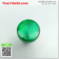 (C)Used, YW1P-1UQM3 Pilot Light ,ไพลอตแลมป์ สเปค AC230/240V 22mm GREEN ,IDEC