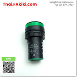 (C)Used, AD22-22D/S Pilot Light ,ไพลอตแลมป์ สเปค AC220V Φ22 GREEN ,SAZN