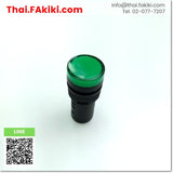 (C)Used, AD16-16D/S Pilot Light ,ไพลอตแลมป์ สเปค AC220V-240V Φ16 GREEN ,SHINOHAWA