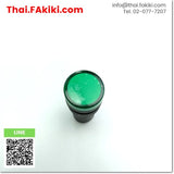 (C)Used, AD16-16D/S Pilot Light ,ไพลอตแลมป์ สเปค AC220V-240V Φ16 GREEN ,SHINOHAWA