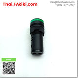 (C)Used, AD16-16D/S Pilot Light ,ไพลอตแลมป์ สเปค AC220V-240V Φ16 GREEN ,SHINOHAWA