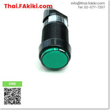 (C)Used, T16-PR2 Illuminated Push Button Switch , สวิตช์ปุ่มกดที่มีหลอดสัญญาณติดอยู่ สเปค AC220V GREEN ,TEND
