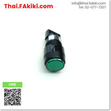 (C)Used, T16-PR2 Illuminated Push Button Switch , สวิตช์ปุ่มกดที่มีหลอดสัญญาณติดอยู่ สเปค AC220V GREEN ,TEND