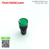 (C)Used, AD16-16D/S Pilot Light ,ไพลอตแลมป์ สเปค AC/DC24V Φ16 GREEN  ,SHINOHAWA