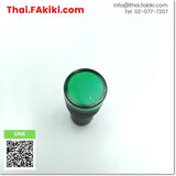 (C)Used, AD16-16D/S Pilot Light ,ไพลอตแลมป์ สเปค AC/DC24V Φ16 GREEN  ,SHINOHAWA