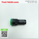 (C)Used, AD16-16D/S Pilot Light ,ไพลอตแลมป์ สเปค AC/DC24V Φ16 GREEN  ,SHINOHAWA