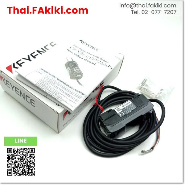 (A)Unused, CZ-V21A Color discrimination sensor Amplifier ,แอมพลิฟายเออร์เซนเซอร์แยกแยะสี สเปค - ,KEYENCE