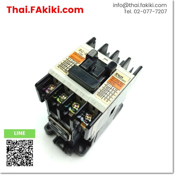 (D)Used*, SC-0 Magnetic Contactor ,Magnetic Contactor Specification AC200V 1a ,FUJI 