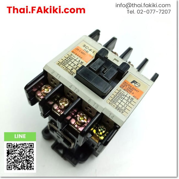 (D)Used*, SC-4-1 Magnetic Contactor ,Magnetic Contactor Specification AC200-220V 1a ,FUJI 