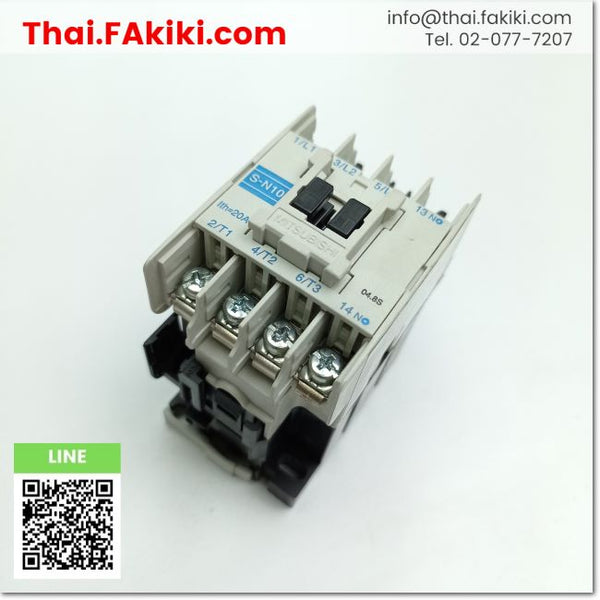 (C)Used, S-N10 Electromagnetic contactor ,magnetic contactor specification AC200V 1a ,MITSUBISHI 