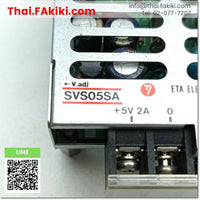 (D)Used*, SVS05SA Power Supply ,Power Supply, Power Supply Specifications IN:AC100/120V OUT:5V 2A ,ETA ELECTRIC 