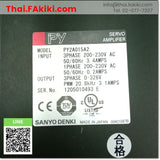 (C)Used, PY2A015A2 SERVO AMPLIFIER ,ชุดควบคุมการขับเคลื่อนเซอร์โว สเปค 3PH AC200-230V ,SANYO DENKI