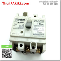 (D)Used*, NF30-FA No Fuse breaker, No Fuse breaker, specification 3P 15A, MITSUBISHI 