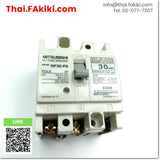 (D)Used*, NF30-FA No Fuse breaker, No Fuse breaker, specification 3P 30A, MITSUBISHI 