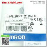 (A)Unused, E2E-X2D1-M1TGJ-U Proximity Sensor ,พร็อกซิมิตี้เซนเซอร์ สเปค 0.3m ,OMRON