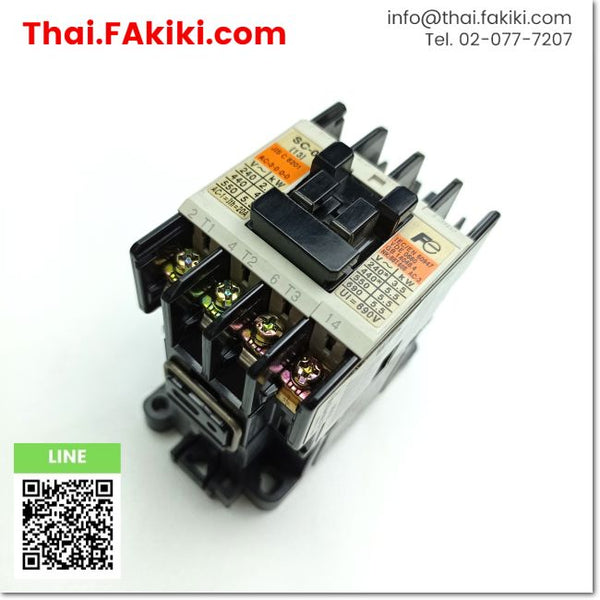 (D)Used*, SC-0 Magnetic Contactor ,Magnetic Contactor Specification AC200V 1a ,FUJI 