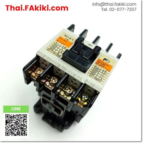 (D)Used*, SC-4-1 Magnetic Contactor ,Magnetic Contactor Specification AC200V 1a ,FUJI 