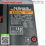 (D)Used*, EA33AC Auto breaker, Auto breaker specification 3P 15A, FUJI 