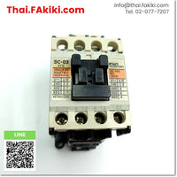 (D)Used*, SC-03 Electromagnetic contactor ,แมกเนติกคอนแทคเตอร์ สเปค AC100V 1b ,FUJI