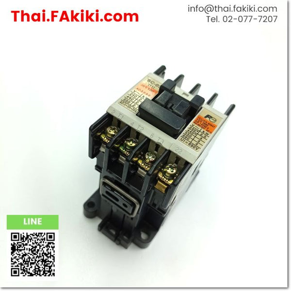 (D)Used*, SC-03 Electromagnetic contactor ,Magnetic contactor specification AC100V 1b ,FUJI 