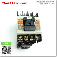 (D)Used*, SC-03 Electromagnetic contactor ,แมกเนติกคอนแทคเตอร์ สเปค AC100V 1b ,FUJI