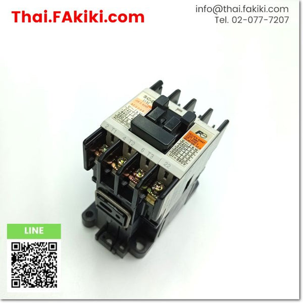 (D)Used*, SC-0 Electromagnetic contactor ,Magnetic contactor specification AC100V 1b ,FUJI 