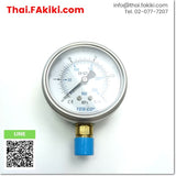 (A)Unused, PGF63A250B-1/4PT-Y Pressure Gauge ,เกจ์วัดความดัน สเปค 1/4PT 25MPa ,YENCO