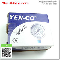 (A)Unused, PGF63A250B-1/4PT-Y Pressure Gauge ,เกจ์วัดความดัน สเปค 1/4PT 25MPa ,YENCO