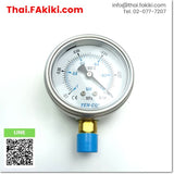 (A)Unused, PGF63A(-1B)-1/4PT-Y Pressure Gauge ,เกจ์วัดความดัน สเปค 1/4PT -0.1MPa ,YENCO