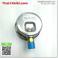 (A)Unused, PGF63A(-1B)-1/4PT-Y Pressure Gauge ,เกจ์วัดความดัน สเปค 1/4PT -0.1MPa ,YENCO