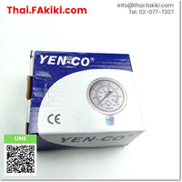 (A)Unused, PGF63A(-1B)-1/4PT-Y Pressure Gauge ,เกจ์วัดความดัน สเปค 1/4PT -0.1MPa ,YENCO