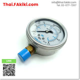 (C)Used, PGF63A6B-1/4PT-Y Pressure Gauge ,เกจ์วัดความดัน สเปค 1/4PT 0.6MPa ,YENCO