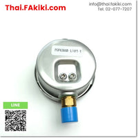 (C)Used, PGF63A6B-1/4PT-Y Pressure Gauge ,เกจ์วัดความดัน สเปค 1/4PT 0.6MPa ,YENCO