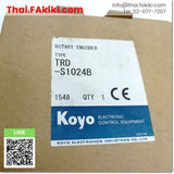 (C)Used, TRD-S1024B Rotary Encoder ,เอ็นโค้ดเดอร์แบบแกนหมุน สเปค - ,KOYO