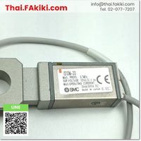 (C)Used, IS10M-30 Pressure Switch ,สวิตช์ความดัน สเปค AC/DC100V Body size30 Cable0.37m ,SMC