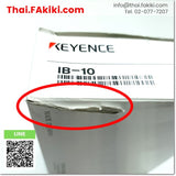 (A)Unused, IB-10 Laser Sensor Head ,Laser Sensor Head Specifications - ,KEYENCE 
