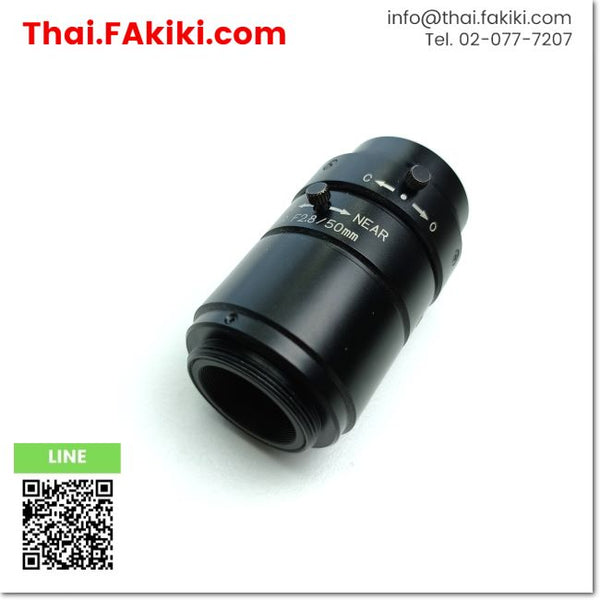 (C)Used, CA-LH50 High-resolution Low-distortion Lens ,เลนส์ความเบี่ยงเบนต่ำความละเอียดสูง สเปค HR F2.8/50mm ,KEYENCE