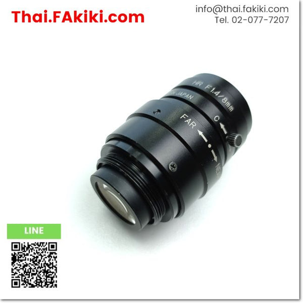 (C)Used, CA-LH8 High-resolution Low-distortion Lens ,เลนส์ความเบี่ยงเบนต่ำความละเอียดสูง สเปค HR F1.4/8mm ,KEYENCE
