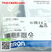 (A)Unused, E2E-X5E1 Proximity Sensor ,พร็อกซิมิตี้เซนเซอร์ สเปค DC12-24V 5m ,OMRON